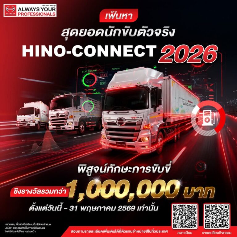 HINO-CONNECTสุดยอดนักขับ2026